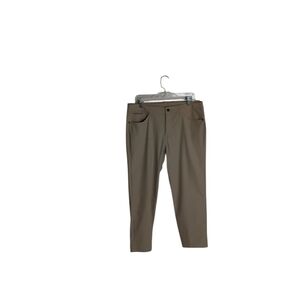 Lululemon Men’s 34 ABC Pant Slim Khaki Stretch 5-Pocket Performance Trousers